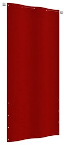 Διαχωριστικό Βεράντας Κόκκινο 100 x 240 εκ. Ύφασμα Oxford
