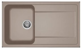 Νεροχύτης κουζίνας LIFE 400 Tortora 43 ELLECI 86x50cm