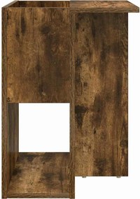 vidaXL End Table Καπνιστό Δρύς 35 x 40 x 55 εκ. Επεξεργασμένο ξύλο