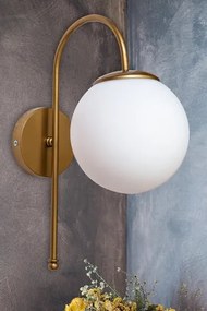 Απλίκα με γυαλί και μπαταρία - Γκρι