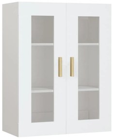 vidaXL Ντουλάπι Τοίχου Κρεμαστό Λευκό 69,5 x 34 x 90 εκ.