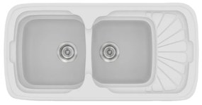 Sanitec Classic 304 White Νεροχύτης