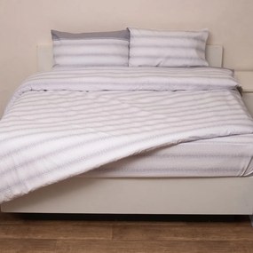 Σεντόνια Μονά (Σετ) Anna Riska Premium 5011 Grey Γκρι Χωρίς Λάστιχο 160x270