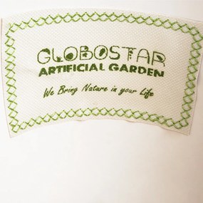 GloboStar® Artificial Garden TOKYO 20496 Διακοσμητικό Κεραμικό Κασπώ Γλάστρα - Flower Pot Λευκό Φ16 x Υ19cm