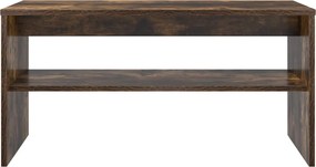 vidaXL Ντουλάπι TV 80 x 35 x 40 εκ Καπνιστό Δρύς Επεξεργασμένο Ξύλο