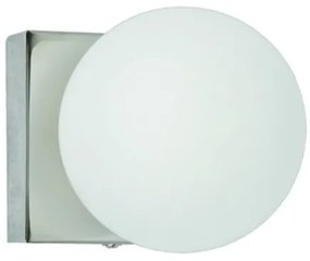 Απλίκα Φωτιστικό Τοίχου 43420-1 Λευκό-Χρώμιο Inlight-43420-1-Λευκό 43420-1