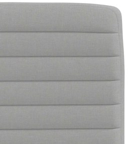 vidaXL Καρέκλες τραπεζαρίας 4 τεμ Cloud Grey Fabric