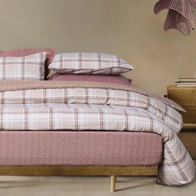 Φανελένια Σεντόνια Υπέρδιπλα (Σετ) Das Home Happy 9701 Taupe