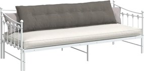 vidaXL Μαξιλάρι Πλάτης Ανοιχτό γκρι 200 x 50 x 19 cm