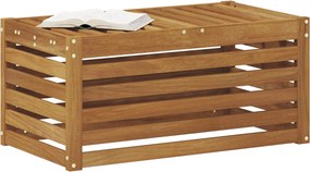 vidaXL Παγκάκι Εξωτερικού Χώρου Φυσικό 79 x 43 x 37 εκ