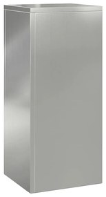 vidaXL Πυλώνας Υπαίθριων Γλαστρών , 2 τεμάχια, 24 x 24 x 55 εκ, Γαλβανισμένο Ατσάλι.