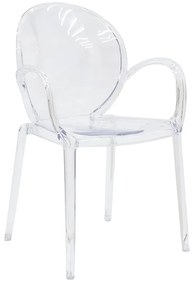 Πολυθρόνα Flair pakoworld PC διαφανές