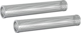 vidaXL Εξωτερική ψησταριά Ø 40 x 80 cm Ατσάλι Μαύρο