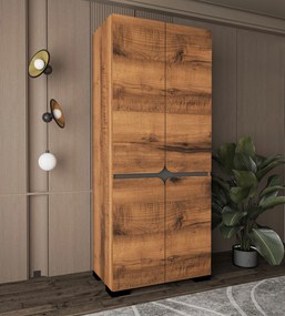 Ντουλάπα Καρυδί DREIN 90x52x210