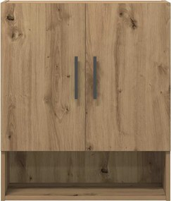 vidaXL Ντουλάπι Τοίχου Δρυς τεχνίτης 60x31x70 εκ. Επεξεργασμένο Ξύλο