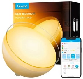 Govee H6058 Ambient RGBWW Portable - Smart table lamp, Bluetooth, Wi-Fi