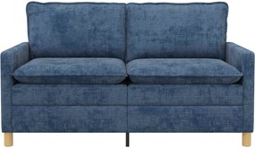 vidaXL Καναπές Μπλε 156 x 81 x 87,5 εκ Πολυεστέρας