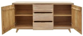 Μπουφές Emira Μασίφ Ξύλο Ακακίας σε Φυσικό 160x40x80 εκ. 160x40x80 εκ.