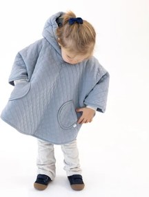 Bemini Poncho Ταξιδίου Blush Stone Blue 9-36M.