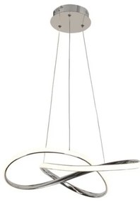 Κρεμαστό Φωτιστικό Οροφής LED 48W 3000K 2880LM 48Χ44 GORDIUS ACA-HM92LEDP48CH-Χρώμιο HM92LEDP48CH