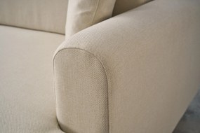 Corner Sofa-Bed Mane Right - Cream Cream