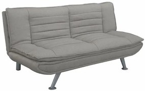 Καναπές κρεβάτι Mesa 191, Λειτουργία ύπνου, Μπεζ, 183x88x85cm, Πόδια: Μεταλλικά