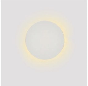 Απλίκα Φωτιστικό Τοίχου LED 8W IP20 3000K Λευκό 43052-White Inlight-43052-White-Λευκό 43052-White