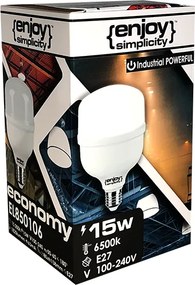 Λάμπα led βαρελάκι E27 15W 230V 4000K ενδιάμεσο λευκό φως 1820lm
