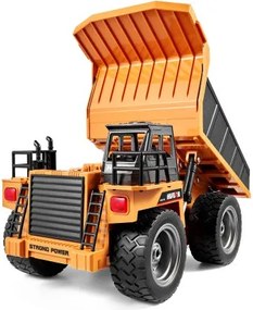 VEVOR RC Remote Control Dump Truck Toy Construction Vehicle Toy 9CH 1:18 Scale