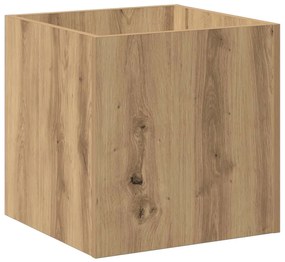 vidaXL Κουτί γλάστρας Artisan Oak 40x40x40 cm Κατασκευασμένο ξύλο