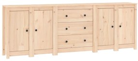 vidaXL Συρταριέρα 230x35x80 εκ. από Μασίφ Ξύλο Πεύκου