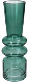 Βάζο ArteLibre Πράσινο Γυαλί 7x7x20cm - ART-05156681