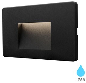Φωτιστικό Επίτοιχο Braytron BG38-02101 Μαύρο Ματ (Black Mat) 3000K