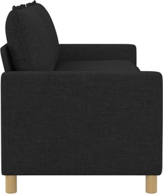 vidaXL Καναπές Μαύρο 196 x 81 x 87,5 εκ. Ύφασμα