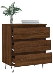 vidaXL Μπουφές Καφέ Δρυς 60x35x70 εκ. από Επεξεργασμένο Ξύλο