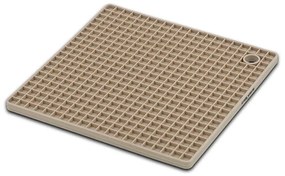 Σουπλά Μαγειρικών Σκευών Misty 10-111-044 18x18cm Beige Nava Silicone