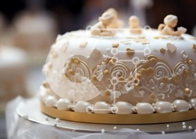 Σετ των 2 Intra Συλλεκτικό Ξύλινο Παζλ Plywood  4mm - Κομψή διακοσμητική τούρτα Σε Ξύλινο Κουτί - Διαστάσεις: 10x10 cm – 25 κομμάτια