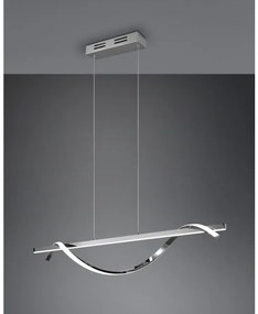 Κρεμαστό Φωτιστικό Οροφής LED 26W IP20 Isabel R32201106 Trio Lighting-R32201106-Χρώμιο R32201106