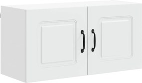 vidaXL Πάνελ πλυντηρίου πιάτων Kalmar Λευκό 80 x 31 x 40 εκ