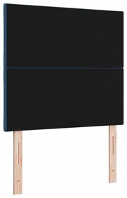 vidaXL Υφασμάτινο Κεφαλάρι Geometric με κεφαλάρι Μπλε 90 cm ύφασμα