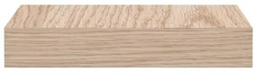 vidaXL Ράφια Τοίχου 2 τεμ. 23x23,5x4 εκ. Επεξεργασμένο Ξύλο