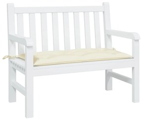 vidaXL Μαξιλάρι Πάγκου Κήπου Κρεμ 100x50x7 εκ. Ύφασμα Oxford