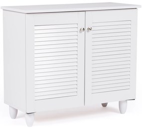Παπουτσοθήκη-ντουλάπι REA χρώμα λευκό 76.8x33.6x67.5 100-03564