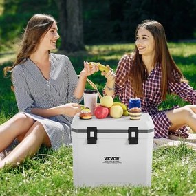 VEVOR Portable Cooler 38 QT Insulated Cooler 54 Can Capacity with Cup Holder