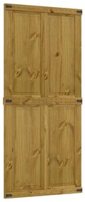 vidaXL Πόρτα αχυρώνα CORONA 90x210 cm μασίφ ξύλο πεύκο