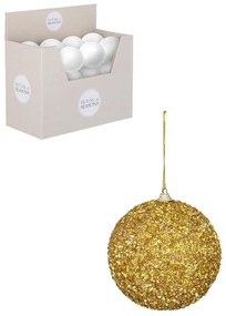 Χριστουγεννιάτικη Μπάλα Foam 02.1143436 10cm Gold