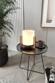 Φωτιστικό Επιτραπέζιο Καρυδιά PINE TABLE LAMP 14x14x20