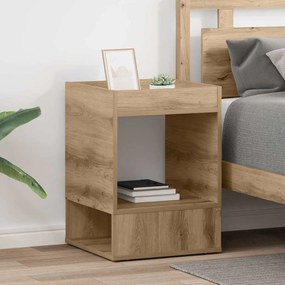 vidaXL End Table 2 pcs Artisan Oak 40 x 40 x 56 εκ. Επεξεργασμένο ξύλο