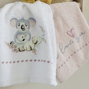 Λαβέτες Ώμου (Σετ 2τμχ) Nima Koala Love 420gsm