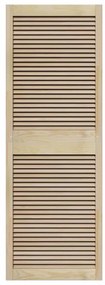 vidaXL Πόρτα Ντουλάπας Φυσικό 140.5 x 2.1 x 49.5 cm Μασίφ ξύλο πεύκου